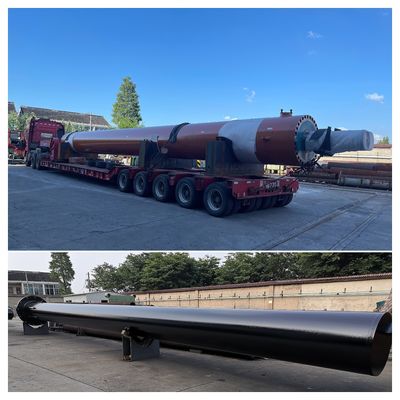 Tekanan Operasi 21 Mpa Silinder Hidraulik Tugas Berat Dengan Diameter Lubang Maksimum 865mm di Industri Logam