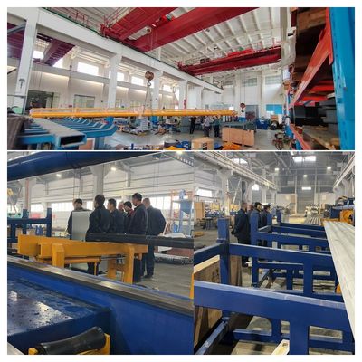 2500KN Kekuatan mesin tarik dingin 5m/menit Dengan sistem hidrolik