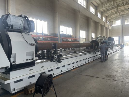 400mm Boring Diameter SRB Skiving And Roller Machine CK45 Bahan 0,03mm Kebulatan