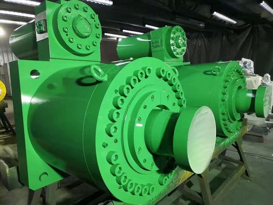 Tekanan Steel Mill Silinder Hydraulic 370mm Tekanan Stroke Silinder Hydraulic