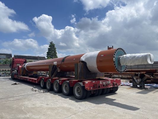C45 Baja Silinder Hidraulik Disesuaikan / Silinder Hidraulik Bor Besar ISO9001