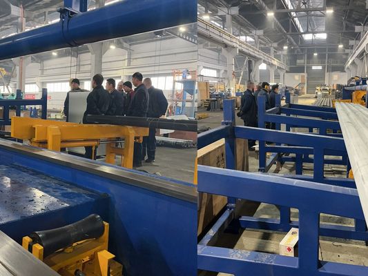 Industrial Cold Drawn Bench 245 Bar 5.5m/Min Kecepatan Kerangka dan Struktur yang Kuat