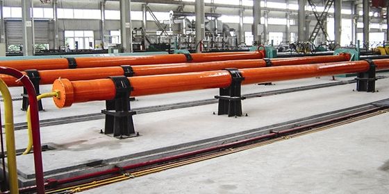 Kontrol presisi Sistem hidraulik bangku tarik dingin 14,5m/menit Kecepatan maksimum kembali