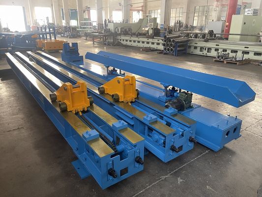 Hydraulic Cold Draw Bench 5.5m/min Frame Robust And Structure Mesin Cold Drawing