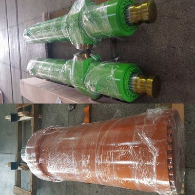 Metallurgy Hydraulic single acting double acting cylinder ISO9001 Disetujui