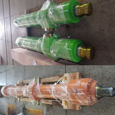 Metallurgy Heavy Duty kompak Silinder Hidraulik Custom 16 MPa Tekanan Annulus