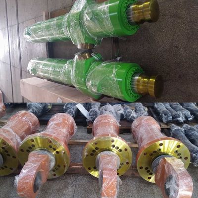 Heavy Duty Disesuaikan Silinder Hidraulik Silinder Jenis Piston Metallurgical