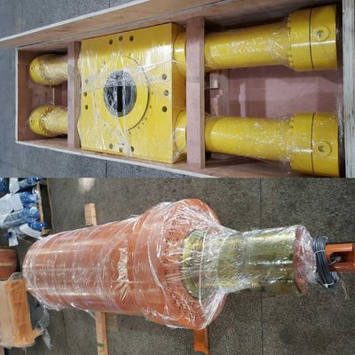 21 Mpa Single Acting Heavy Duty Cylinders Dengan Kekuatan Luar Biasa Konstruksi Robust