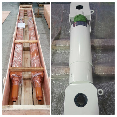Industri 210 Bar Steel Mill Silinder Hidraulik Tugas Berat 27SiMn Silinder Tube