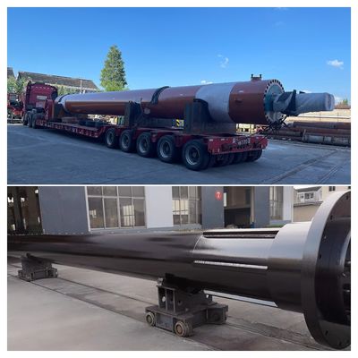 32 MPa Tekanan Uji Pabrik Baja 27SiMn Silinder Tube Heavy Duty Silinder Hidraulik
