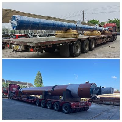 21 Mpa Single Acting Heavy Duty Cylinders Dengan Kekuatan Luar Biasa Konstruksi Robust