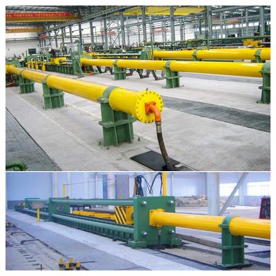Pengendalian Precision Hydraulic Cold Tube Draw Bench 13,5m/min Desain Ergonomis