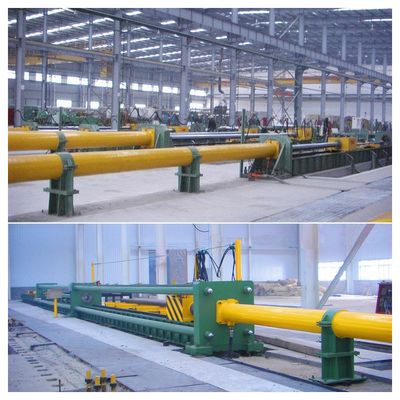 Mesin pemotong ujung yang ditarik dingin Mesin penggambar tabung stainless steel hidrolik