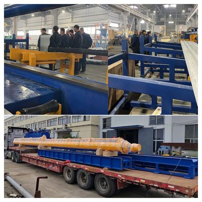 Precision Control Cold Drawing Machine Chrome Plated Peralatan Hydraulic Cold Drawing