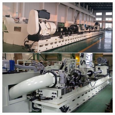 400mm Boring Diameter SRB Skiving And Roller Machine CK45 Bahan 0,03mm Kebulatan