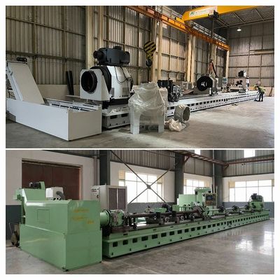 Bagian Kerja Alat Rotasi SRB Skiving Dan Roller Burning Perangkat 12000mm Panjang