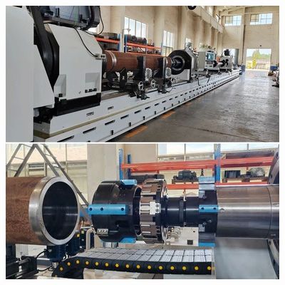 White Skiving And Roller Burnishing Machine ISO9001 Untuk Pengolahan Lubang Dalam
