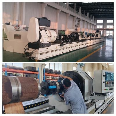 0.8 mm/r Ra 0.037 Skiving Roller Burning Machine Dengan Desain Rail Guide Ultra Wide
