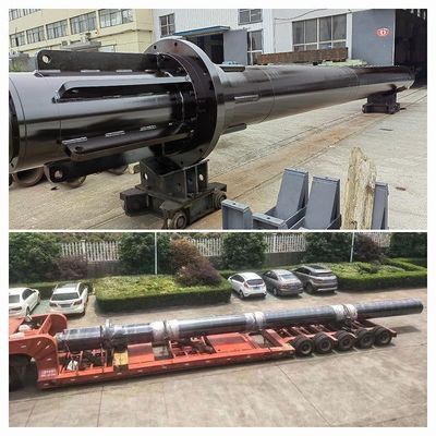 Anti Rotasi Vertikal Casting Cylinder Self Guided Hydraulic Cylinder Plating Chrome