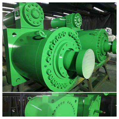 Tekanan Steel Mill Silinder Hydraulic 370mm Tekanan Stroke Silinder Hydraulic