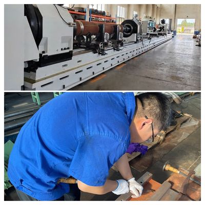 Skiving Roller Burning Machine Dengan Perangkat Pendingin 4000L