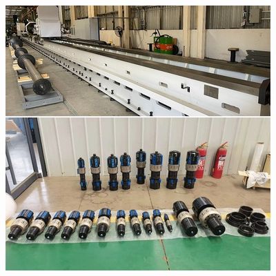 Ultra Wide Guide Rail SRB Teknologi Skiving Roller Burning Machines Kebisingan rendah