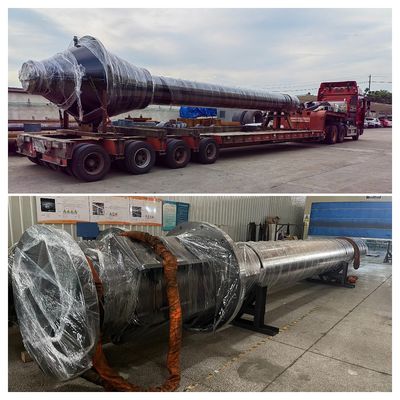 Anti Rotation Vertical Casting Cylinder Untuk Aluminium Billets