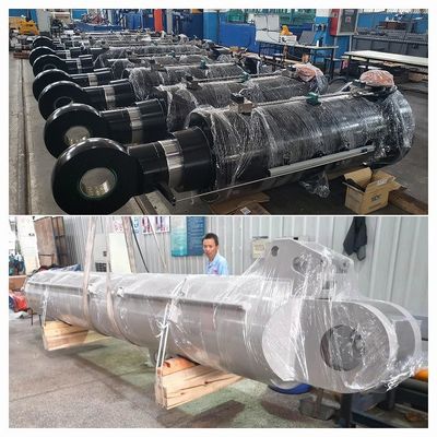Silinder hidrolik terowongan angin dengan diameter lubang 140mm
